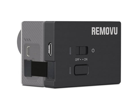 REMOVU M1+A1 Kit microphone et récepteur sans fil pour Hero3/3+/4