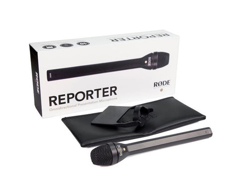 Rode Reporter Microphone d'interview portable omnidirectionnel