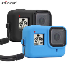 Housse de protection en silicone pour caméra GoPro Hero8