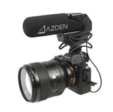 Microphone vidéo fusil de chasse alimenté Azden SMX-15