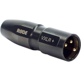 Rode VXLR+ 3.5mm TRS Female to XLR Male Adapter w/ Phantom Power Converter