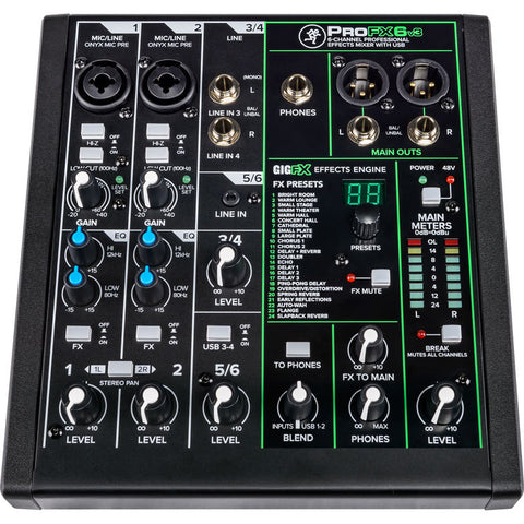 Mackie ProFX6v3 Audio Mixer