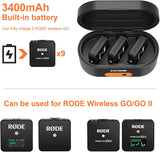 Charging Case for Rode Wireless GO/Wireless GO II Microphone System